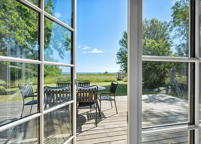 With Lillebaelt As Neighbour And A View Over Fields Haderslev
